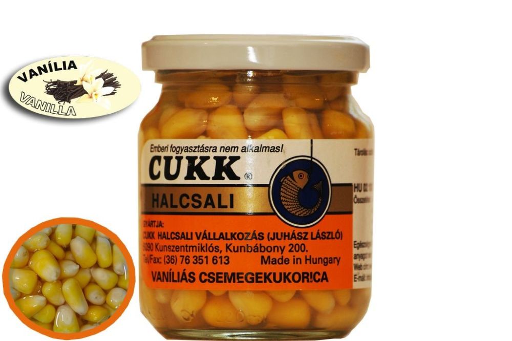 Levně Cukk kukuřice v nálevu 220 ml-vanilka