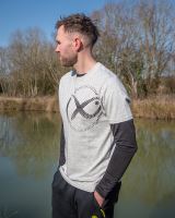 Matrix Tričko Large Mesh Logo T-Shirt Grey (1)