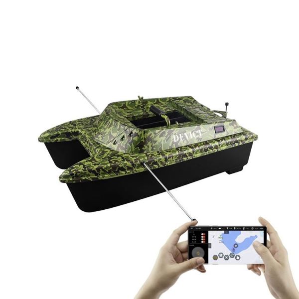Devict Zavážecí Loďka Catamaran Fishing Robot - Mobilní Verze