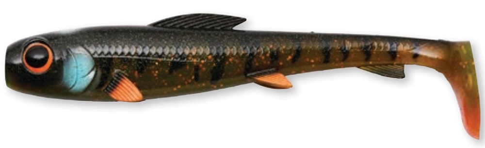Levně Abu garcia gumová nástraha svartzonker mcpike burbot motoroil 2 ks - 17 cm 48 g