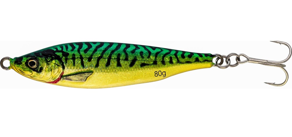 Levně Westin pilker herrix jig green gold mackerel - 6,5 cm 25 g