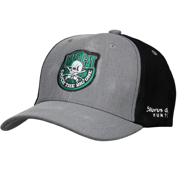 Madcat Kšiltovka Skull Badge Cap Onesize Grey