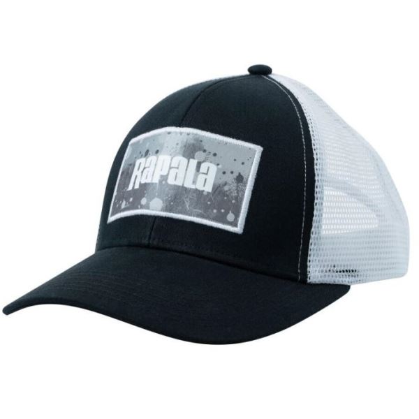 Rapala Kšiltovka Cap Splash Trucker Black Grey