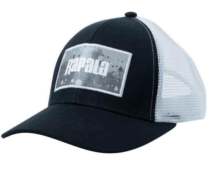 Levně Rapala kšiltovka cap splash trucker black grey