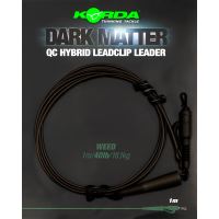 Korda Koncová Montáž Dark Matter Leader QC Hybrid Clip 100 cm 18,1 kg (1)