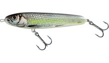 Salmo Wobler Sweeper Sinking Silver Chartreuse Shad